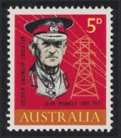 Australia General Sir John Monash Engineer And Soldier 1965 MNH SG#378 - Mint Stamps