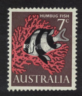 Australia White-tailed Dascyllus 'Humbug Fish' 1966 MNH SG#388 - Mint Stamps