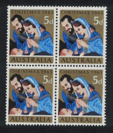 Australia Christmas Block Of 4 1965 MNH SG#381 - Mint Stamps