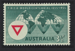Australia World Centenary Of YMCA 1955 MNH SG#286 - Nuevos