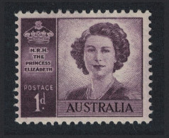 Australia Wedding Of Princess Elizabeth Watermark Unchecked 1947 MNH SG#222 - Ungebraucht