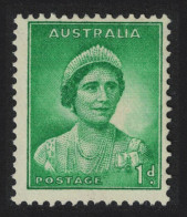 Australia Queen Elizabeth 1d Perf 14*13½ 1937 MNH SG#165 - Neufs