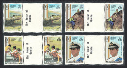 Ascension Duke Of Edinburgh 4v Gutter Pairs 1981 MNH SG#305-308 Sc#297-300 - Ascensione