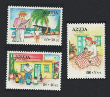 Aruba Fisherman Child Welfare 3v 1999 MNH SG#249-251 - Curacao, Netherlands Antilles, Aruba