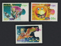 Aruba Child Welfare Influence Of The Family 3v 1994 MNH SG#152-154 - Niederländische Antillen, Curaçao, Aruba