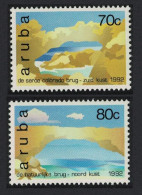 Aruba Natural Bridges 2v 1992 MNH SG#120-121 - Niederländische Antillen, Curaçao, Aruba