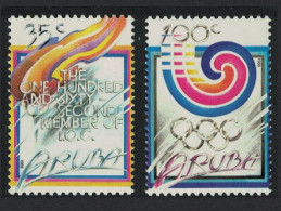 Aruba Olympic Games Seoul 2v 1988 MNH SG#53-54 - Curaçao, Nederlandse Antillen, Aruba