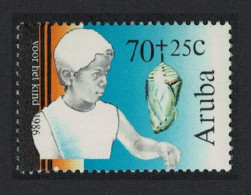 Aruba Butterfly Shell Child Welfare 1986 MNH SG#31 - Curacao, Netherlands Antilles, Aruba