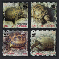 Armenia WWF Four-toed Tortoise 4v 2007 MNH SG#605-608 MI#561-564 Sc#753-756 - Arménie