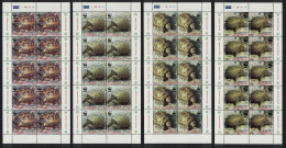 Armenia WWF Four-toed Tortoise 4 Sheetlets 2007 MNH SG#605-608 MI#561-564 Sc#753-756 - Armenia