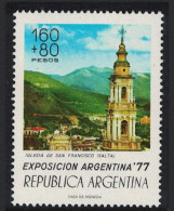 Argentina San Francisco Church Salta 'EXPOSICION ARGENTINA '77' 1977 MNH SG#1567 MI#1310 - Ongebruikt