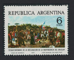 Argentina Uruguayan Independence 1975 MNH SG#1480 - Unused Stamps