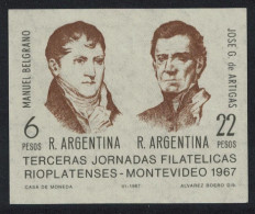Argentina 3rd Rio Plata Philatelists Days And Exhibition MS 1967 MNH SG#MS1202 - Ongebruikt