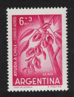 Argentina Seibo Argentine National Flower 1960 MNH SG#987 - Neufs