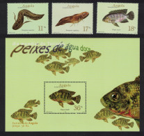 Angola Freshwater Fish 3v+MS 2001 MNH SG#1620-MS1623 - Angola