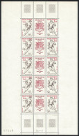 Andorra Fr. World Cup Football Championship Sheet 1982 MNH SG#F321-F322 MI#323-324 - Unused Stamps