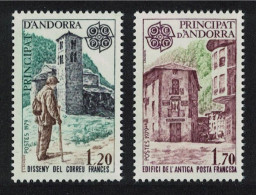 Andorra Fr. Post And Telecommunications Europa CEPT 2v 1979 MNH SG#F295-F296 - Unused Stamps