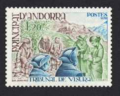 Andorra Fr. Tribunal Of Visura 1978 MNH SG#F291 MI#293 - Nuovi