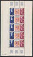 Andorra Fr. General De Gaulle Visit To Andorra 5th Anniversary Sheet 1972 MNH SG#F243-F244 MI#245-246 Sc#217-218 - Unused Stamps