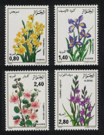 Algeria Narcissi Iris Gladiolus Flowers 4v 1986 MNH SG#941-944 - Algeria (1962-...)