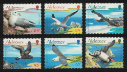 Alderney Fulmar Gannet Gull Petrel Puffin Seabirds 6v 2006 MNH SG#A282-A287 - Alderney