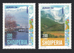 Albania Europa CEPT Holidays 2v 2004 MNH SG#2992-2993 MI#2966-2967 KB - Albanien