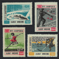 Albania Winter Olympic Games Innsbruck 4v 1963 MNH SG#794-797 - Albania