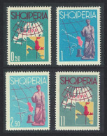 Albania Aphrodite Statue Tourist Publicity 4v 1962 MNH SG#716-719 MI#683-686 Sc#629-633 - Albanie