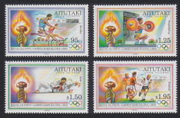Aitutaki Olympic Games Barcelona 4v 1992 MNH SG#628-631 Sc#460-463 - Aitutaki