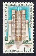 Afar And Issa Djibouti Cathedral 100F 1969 MNH SG#531 MI#25 Sc#C54 - Nuovi