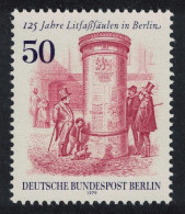 Berlin 125th Anniversary Of Advertisement Pillars 1979 MNH SG#B586 - Unused Stamps