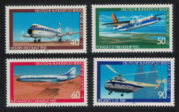 Berlin Aviation History 3rd Series 4v 1980 MNH SG#B589-B592 - Unused Stamps