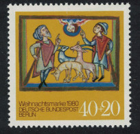 Berlin Christmas 1980 MNH SG#B608 - Unused Stamps