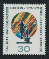 Berlin Birth Centenary Of Material-testing Laboratory Berlin 1971 MNH SG#B412 - Neufs