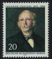 Berlin Theodor Fontane 1970 MNH SG#B344 - Unused Stamps