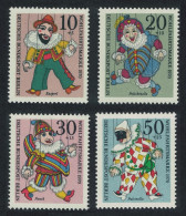 Berlin Puppets 4v 1970 MNH SG#B374-B377 - Unused Stamps
