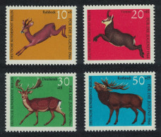 Berlin Deer 4v 1966 MNH SG#B285-B288 MI#291-294 - Unused Stamps