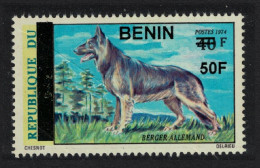 Benin Alsatian Dog Ovpt 50F Def 2009 MI#1580 - Bénin – Dahomey (1960-...)