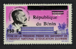 Benin Friedrich Naumann Education Ovpt 150F/110F 1996 MNH MI#746 - Benin - Dahomey (1960-...)