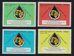 Benin African Petroleum Producers' Association 4v 1997 MNH SG#1680-1683 - Bénin – Dahomey (1960-...)