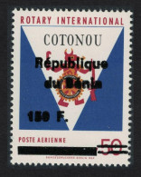 Benin Rotary Intl Ovpt 150F 1996 MNH MI#740 - Benin - Dahomey (1960-...)