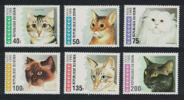 Benin Cats 6v 1995 MNH SG#1298-1303 - Benin - Dahomey (1960-...)