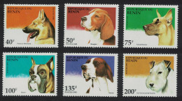 Benin Dogs 6v 1995 MNH SG#1305-1310 - Benin - Dahomey (1960-...)