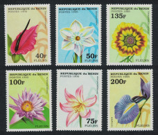 Benin Flowers 6v 1995 MNH SG#1327-1332 - Bénin – Dahomey (1960-...)