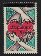 Benin Racial Equality Year. Ovpt 100F 1986 MNH SG#1004 MI#436 - Benin - Dahomey (1960-...)