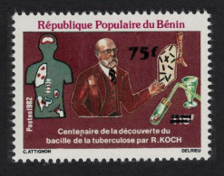 Benin Discovery Of Tubercle Bacillus. Ovpt 1984 MNH SG#932 MI#366 - Benin – Dahomey (1960-...)