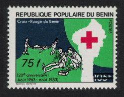 Benin Red Cross Ovpt 1984 MNH SG#929 MI#363 - Benin - Dahomey (1960-...)