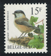 Belgium Willow Tit Bird Buzin 'Mesange Boreale' 15f 1997 MNH SG#3313 MI#2747 Sc#1641 - Ongebruikt