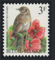 Belgium Eurasian Skylark Bird Buzin 'Alouette Des Champs' 3f 1997 MNH SG#3305 MI#2757 Sc#1651 - Nuovi