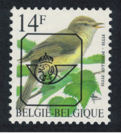 Belgium Willow Warbler Bird Buzin 'Pouillot Fitis' 14f Precancel 1995 MNH SG#3088 MI#2675V Sc#1446A - Ongebruikt